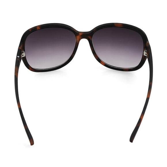 Adrienne Vittadini Oversized Sunglasses with Tortoise Frame - Picture 3 of 5